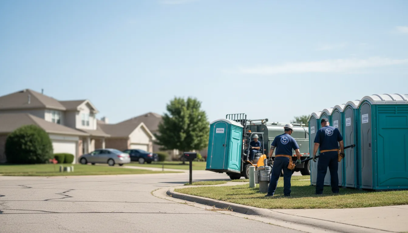 Porta Potty Rental in Graham, OK near me